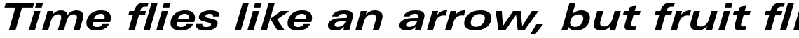 Univers Next Pro 641 Extended Bold Italic