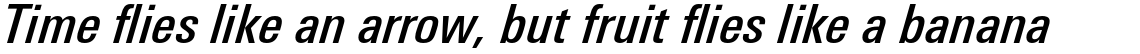 Univers Next Pro 521 Condensed Medium Italic