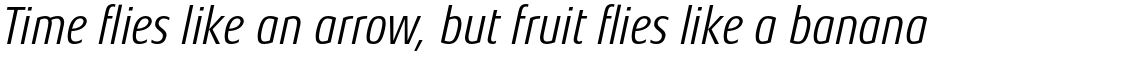Aeonis Pro Condensed Italic