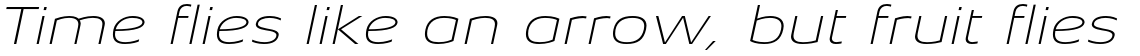 Aeonis Pro Extended Thin Italic