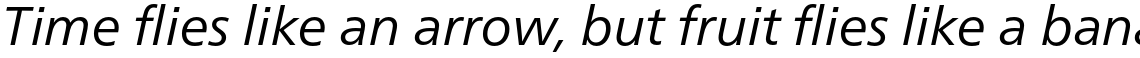 Neue Frutiger Pro Book Italic