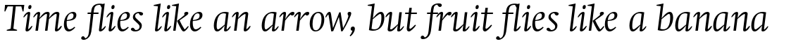 Neue Swift Pro Light Italic