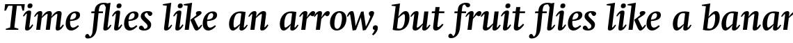 Neue Swift Pro Semi Bold Italic