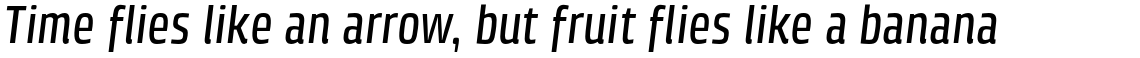 Klint Pro Medium Condensed Italic