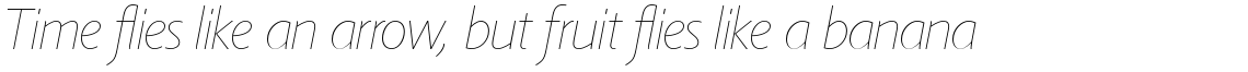 Agilita Std Ultra Thin Italic