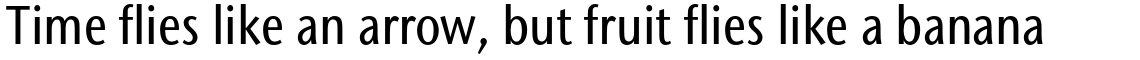 ITC Stone Sans II Pro Condensed Medium