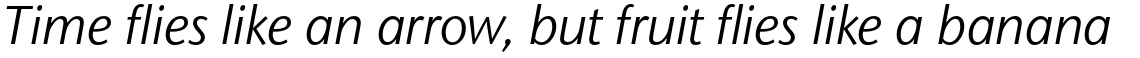 ITC Stone Sans II Pro Book Italic