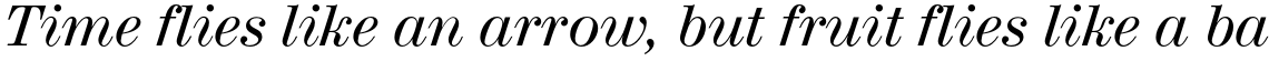 Madison Antiqua Pro Italic