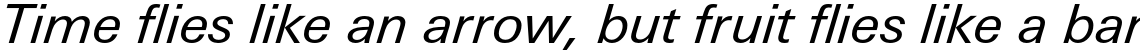 Univers Next Pro Cyrillic 431 Italic