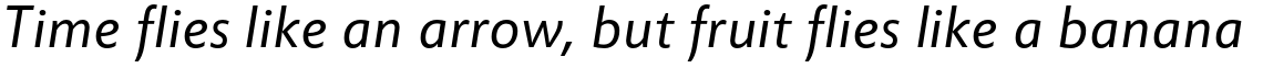 Miramonte Pro Italic