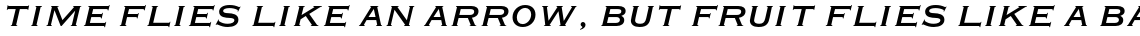 Plate Gothic Std Four Italic