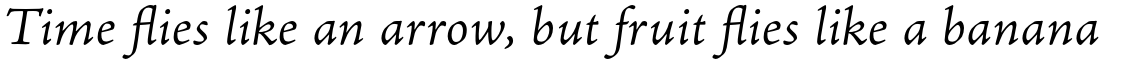 Adobe Jenson Pro Light Italic Caption