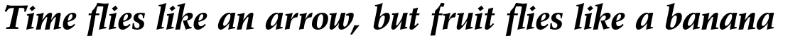 Wile Std Bold Italic