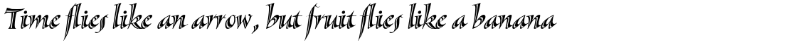 Sassafras Std Italic