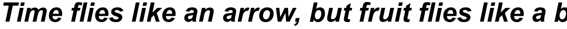 Arial Std Bold Italic