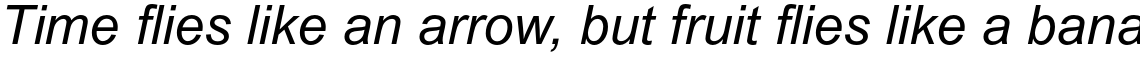 Arial Std Italic