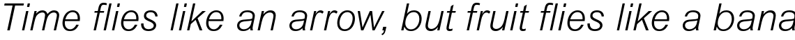 Arial Std Light Italic