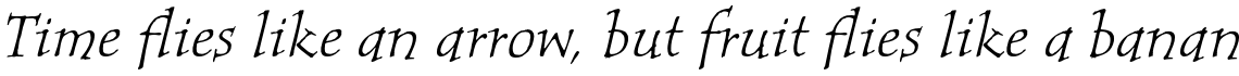 ITC Tempus Serif Std Italic