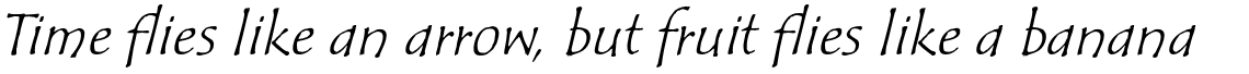 ITC Tempus Sans Std Italic