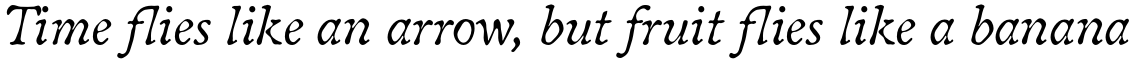 ITC Oldbook Std Italic
