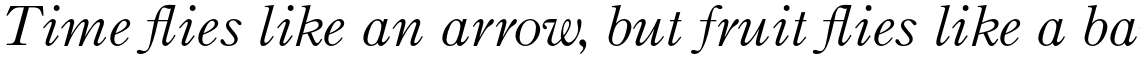 Binny Old Style Std Italic