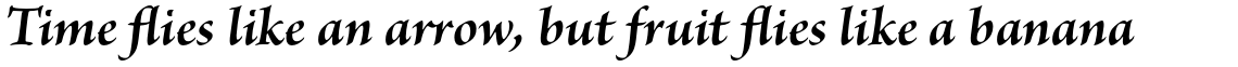 Brioso Pro Bold Italic Subhead