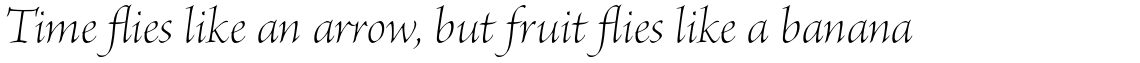 Brioso Pro Light Italic Display