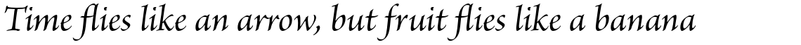 Brioso Pro Medium Italic Subhead