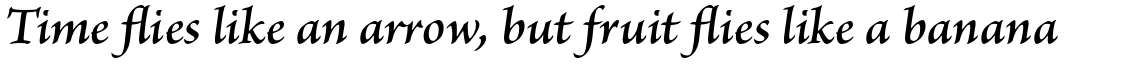 Brioso Pro Semibold Italic