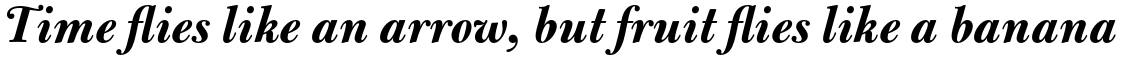 Bulmer Std Bold Italic