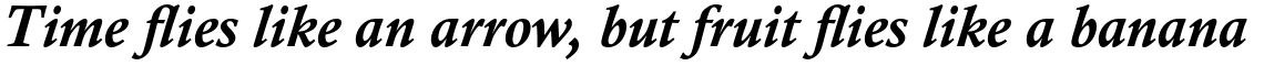 Calisto Std Bold Italic