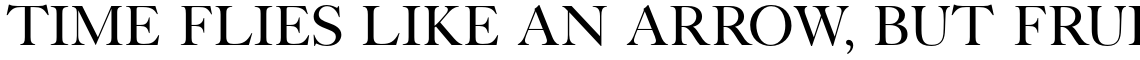 Caslon Titling Std Regular