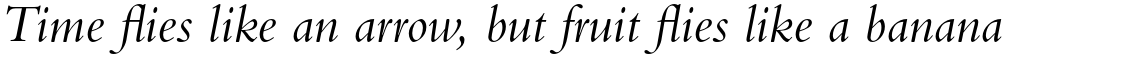 Bembo Pro Italic