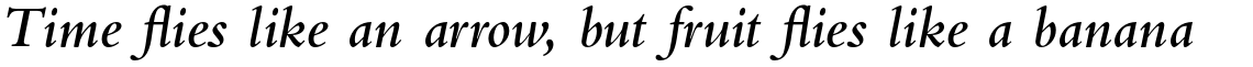 Bembo Pro Semibold Italic