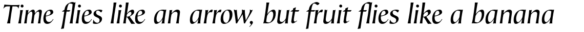Mariposa Sans Std Book Italic