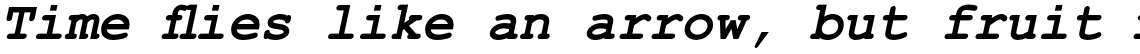 Courier PS Std Bold Italic