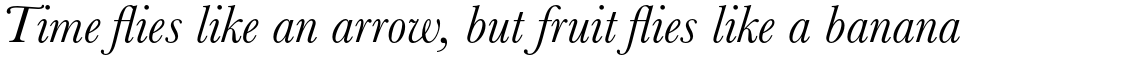 Monotype Baskerville Pro Italic