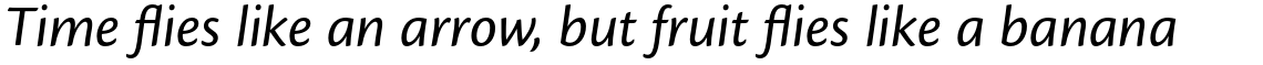 Cronos Pro Caption Italic
