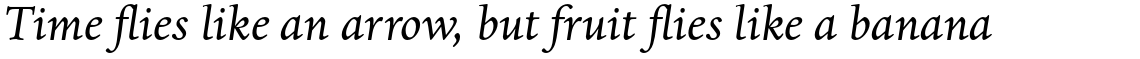 Dante Pro Italic