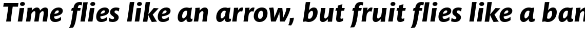 Mundo Sans Pro Bold Italic