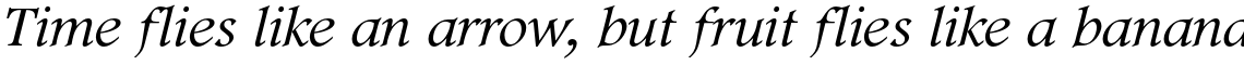 Footlight Std Light Italic