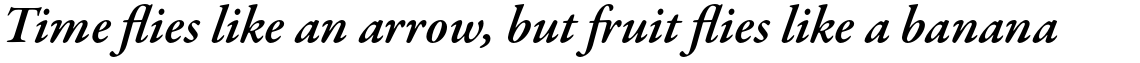 Garamond Premier Pro Semibold Italic
