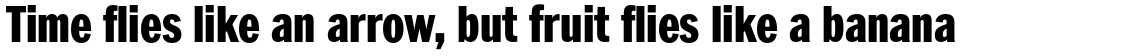 ITC Franklin Pro Condensed Black