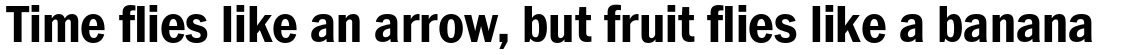 ITC Franklin Pro Narrow Bold