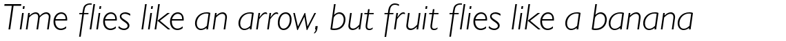 Gill Sans Std Light Italic