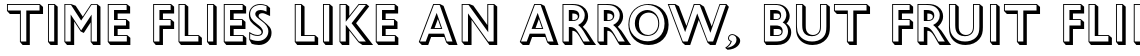 Gill Sans Pro Shadowed
