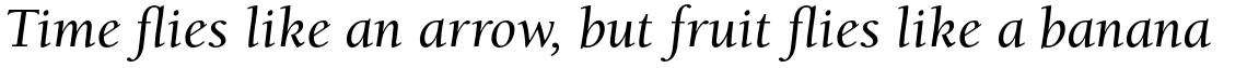 ITC Berkeley Old Style Std Medium Italic