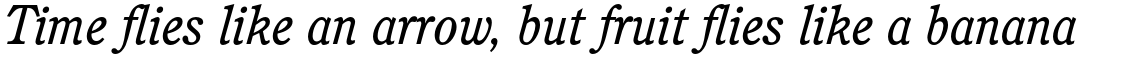 ITC Cushing Std Book Italic