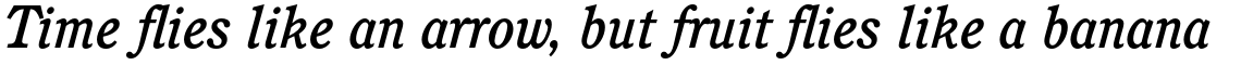 ITC Cushing Std Medium Italic