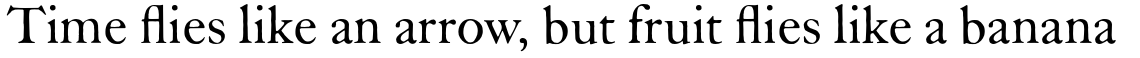 ITC Founder's Caslon Std 30 Roman